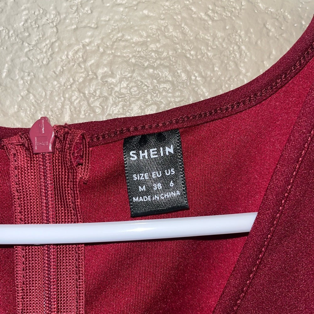 RED SHEIN DRESS - Picture 3 of 5